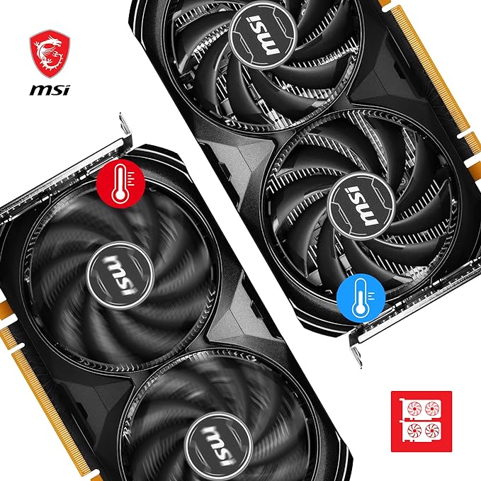 MSI Geforce RTX 4060 Graphic Card