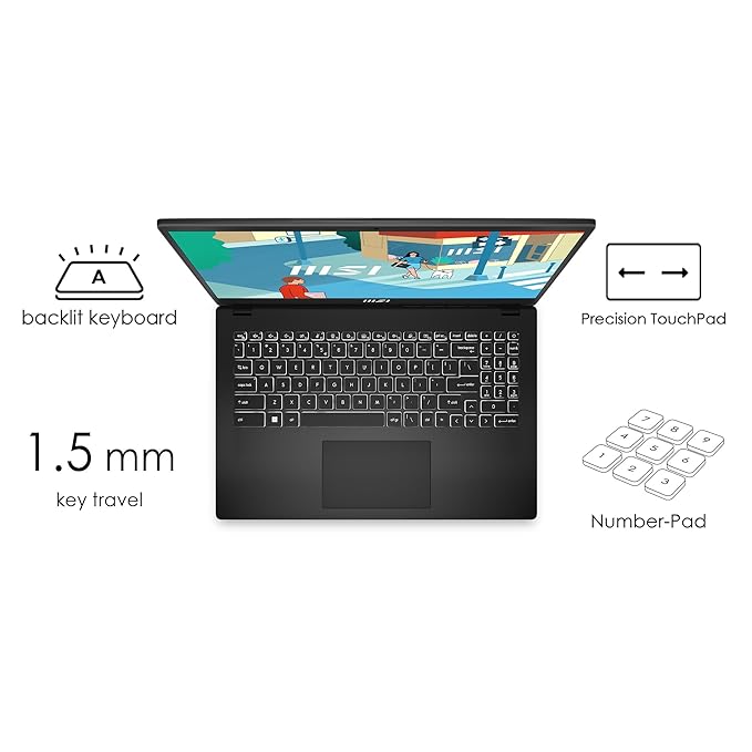 MSI Modern 15 13th Gen Laptop