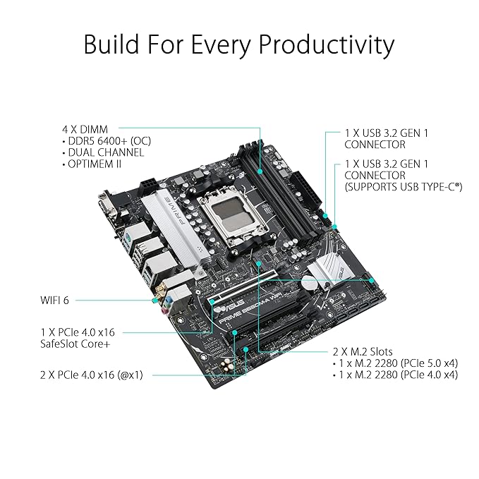 ASUS Prime B650M-A Motherboard