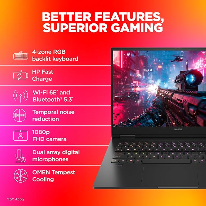 HP OMEN 13th Gen Gaming Laptop