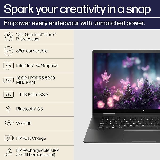 HP Envy x360 13th Gen laptop