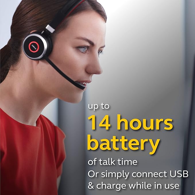 Jabra Evolve 65 Uc Duo Wireless Headphones