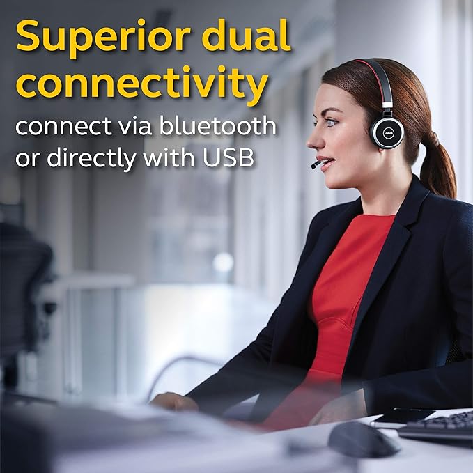 Jabra Evolve 65 Uc Duo Wireless Headphones