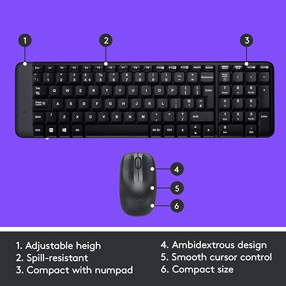 Logitech MK215 Wireless Keyboard