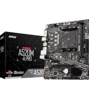 MSI A520M-A PRO Motherboard