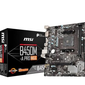 MSI B450M-A PRO DDR4 Motherboard