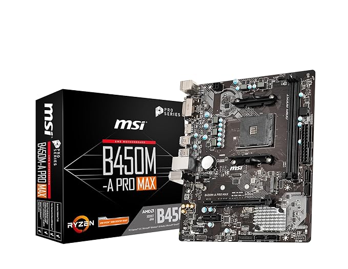 MSI B450M-A PRO DDR4 Motherboard