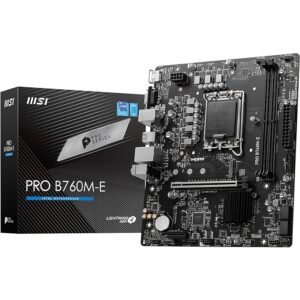 MSI PRO B760M-E Motherboard