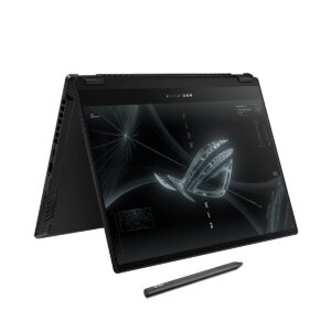 ASUS ROG Flow X13 (2022), 13.4" (34.03 cms) FHD+ 16:10, 120Hz Touch, AMD Ryzen 7 6800HS, Integrated Graphics, 2-in-1 Gaming Laptop (16GB/1TB SSD/Windows 11/Office 2021/Black/1.3 Kg), GV301RA-LJ031WS