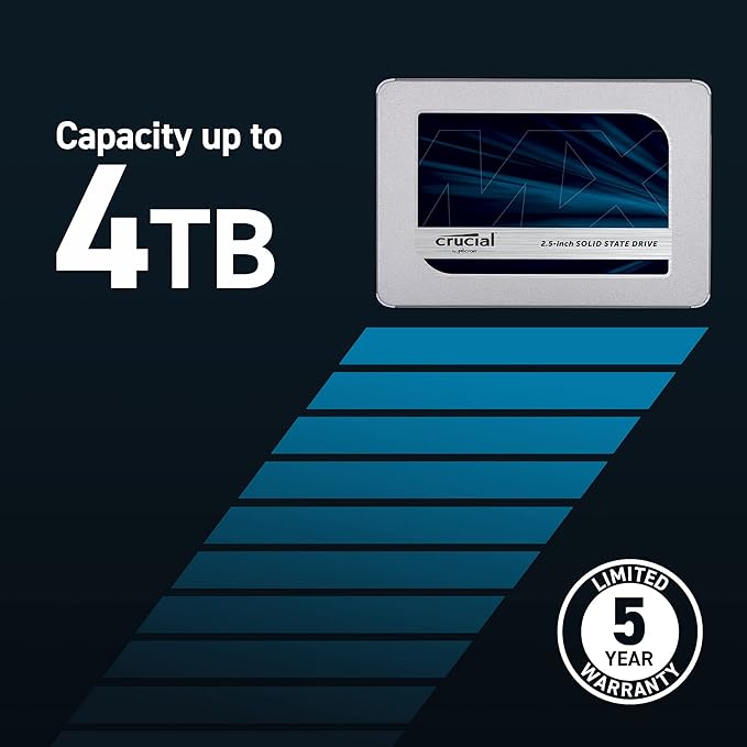 Crucial MX500 500GB SSD