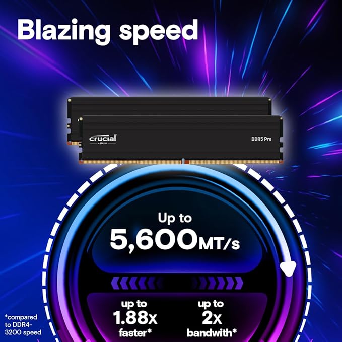 Crucial 32GB RAM DDR5 5600MT Desktop