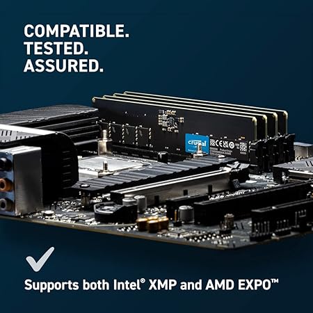 Crucial 16GB RAM DDR5 5200 MHz Desktop