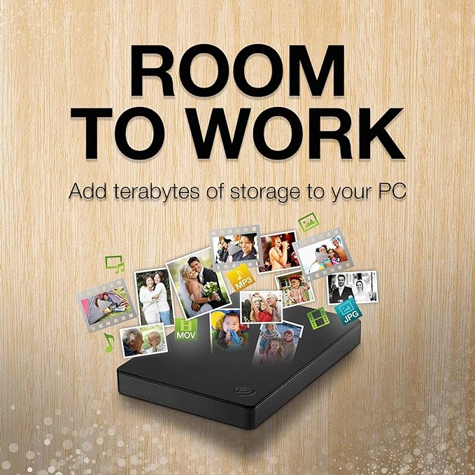 Seagate Portable 2TB External HDD
