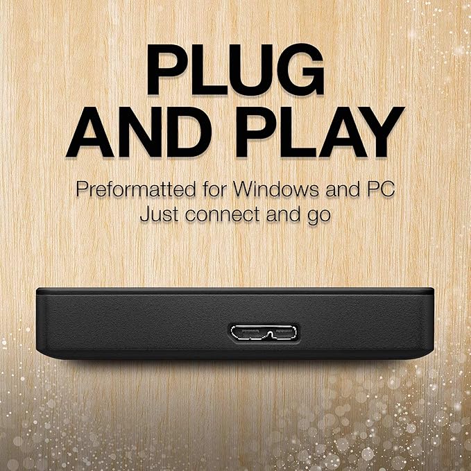 Seagate Portable 2TB External HDD
