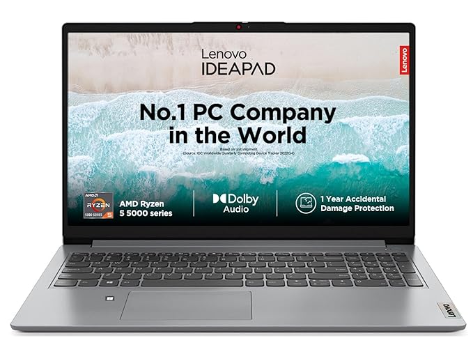 Lenovo IdeaPad AMD Ryzen 5 5500U Laptop