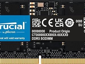 Crucial RAM 16GB DDR5 4800MHz Laptop