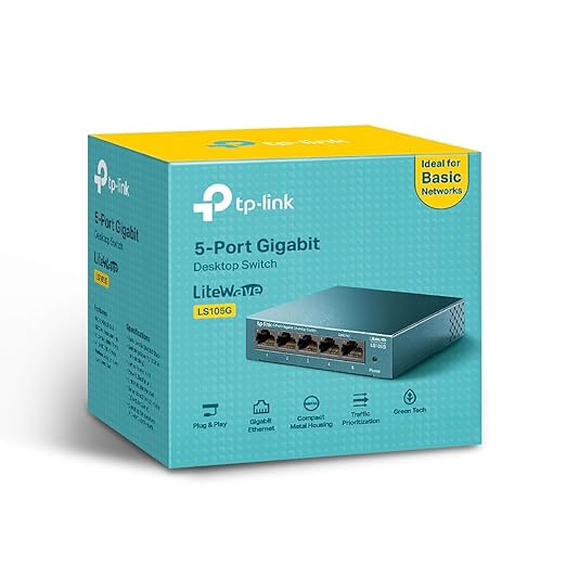 TP-Link LS105G 5-Port Gigabit Switch