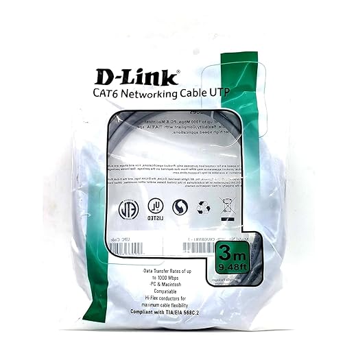 Cat-6 D-Link RJ45 Patch Cord