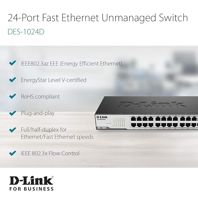 D-Link 24-Port Desktop Switch
