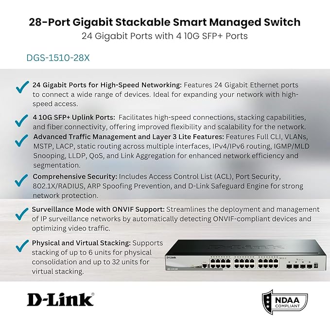 D-Link Systems 28-Port Switch