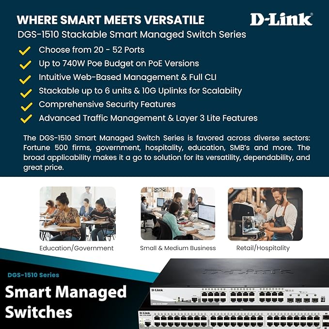 D-Link Systems 28-Port Switch