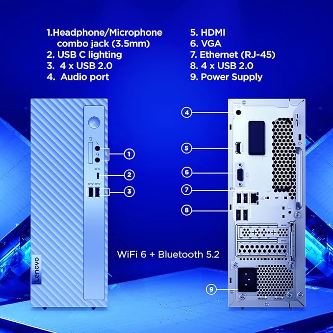 Lenovo IdeaCentre 12th Gen Desktop