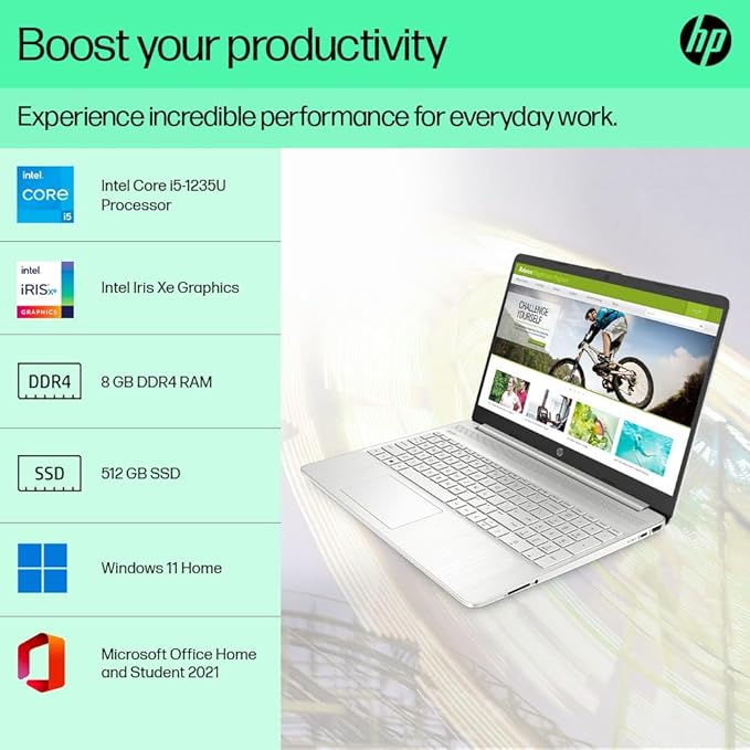 HP 15s Laptop 12th Gen