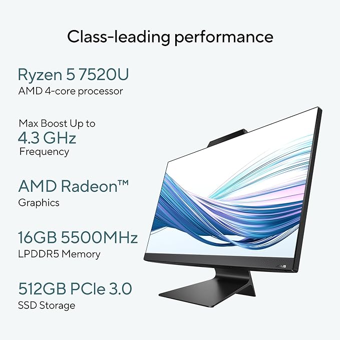 ASUS AiO M3 Series All-in-One Desktop