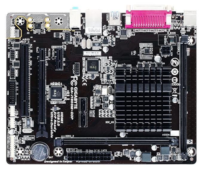 GIGABYTE Ga-J1800M-D3P Motherboard