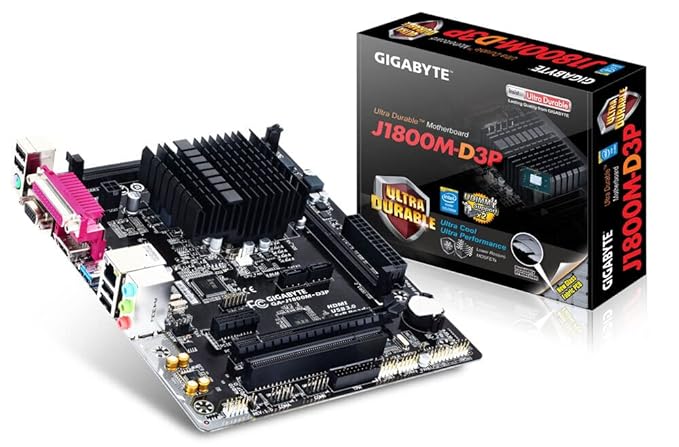 GIGABYTE Ga-J1800M-D3P Motherboard