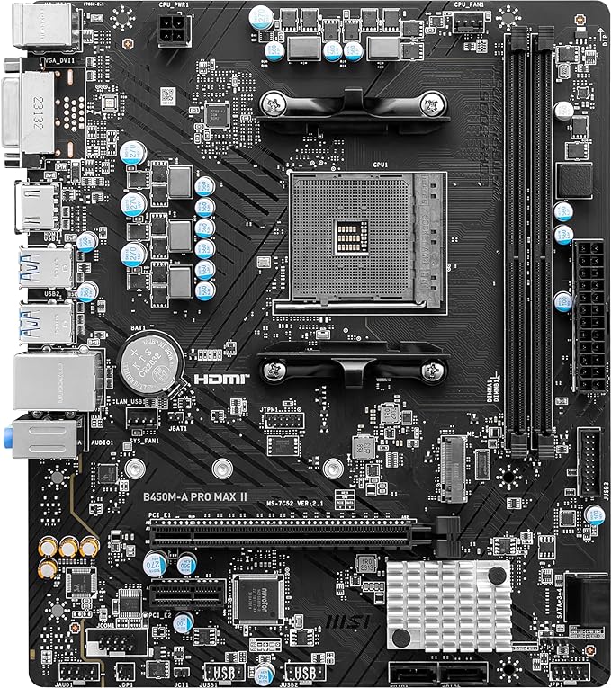 MSI B450M-A PRO MAX II Motherboard
