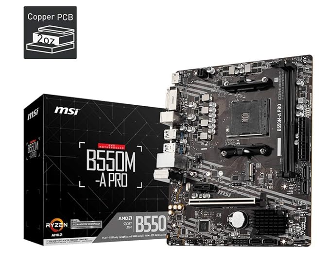 MSI B550M-A PRO ProSeries Motherboard