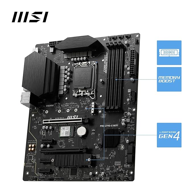 MSI PRO Z790-S Motherboard