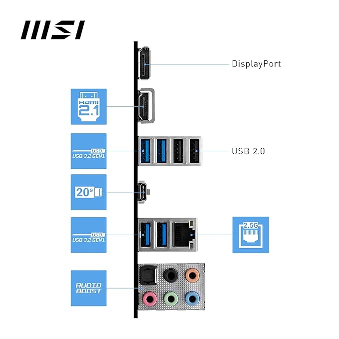 MSI PRO Z790-S Motherboard