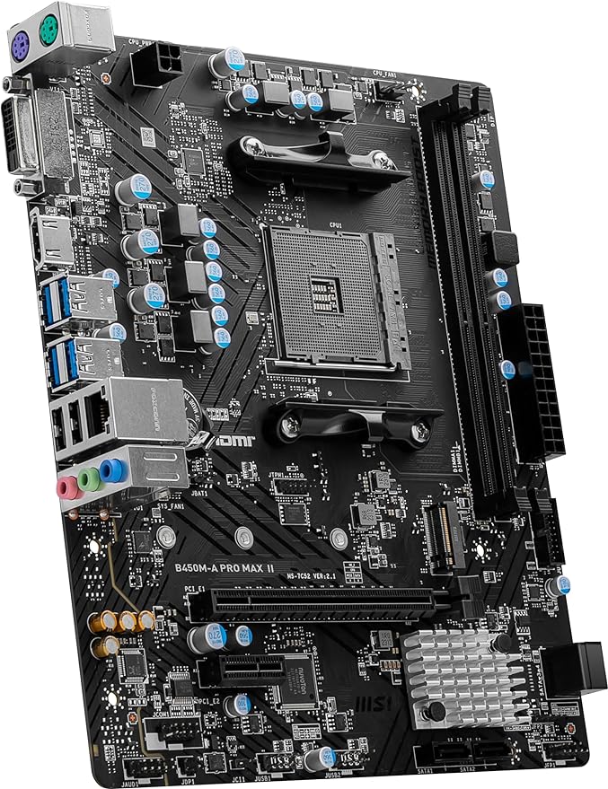 MSI B450M-A PRO MAX II Motherboard,