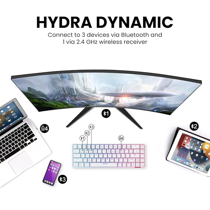 Portronics Wireless Gaming Keyboard