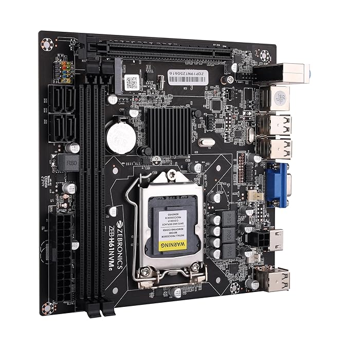 ZEBRONICS H61-NVMe Motherboard