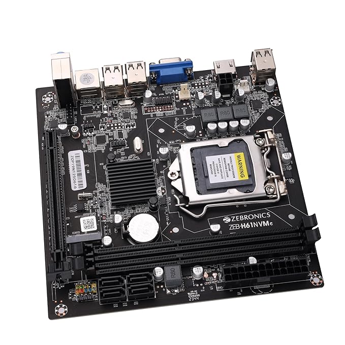 ZEBRONICS H61-NVMe Motherboard