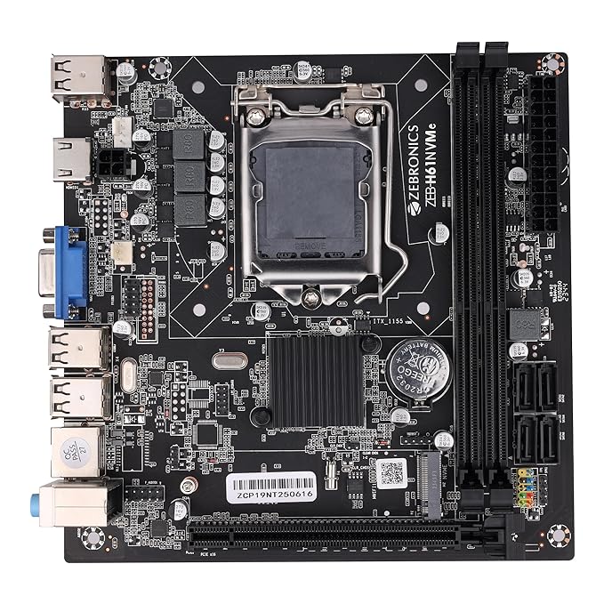 ZEBRONICS H61-NVMe Motherboard