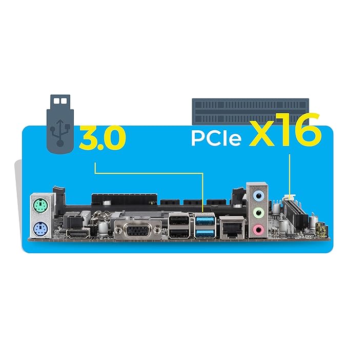 ZEBRONICS Zeb H110-D4 Motherboard