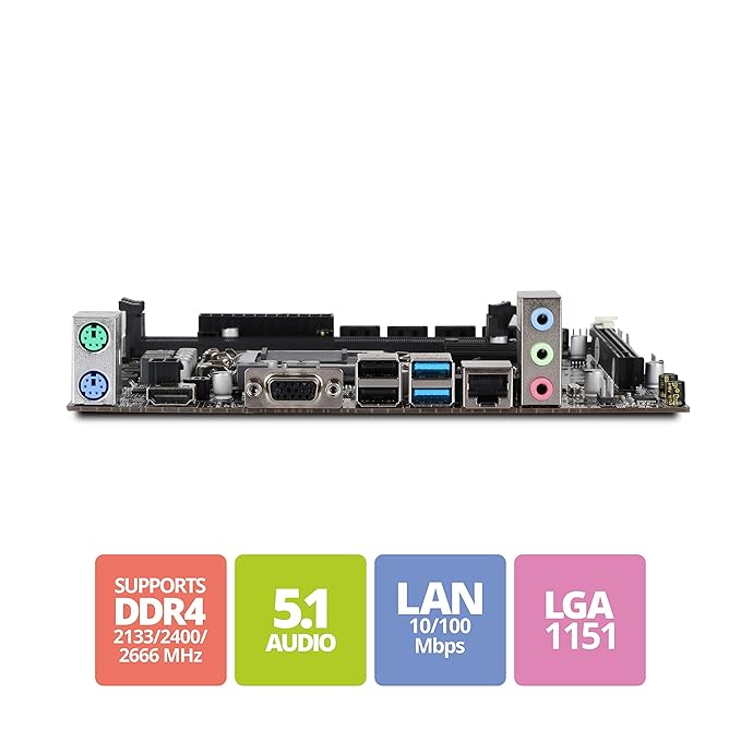 ZEBRONICS Zeb H110-D4 Motherboard