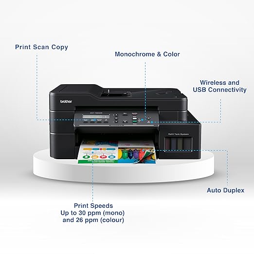 Brother DCP-T820DW Wi-Fi Printer