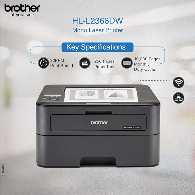 Brother HL-L2366DW Laser Printer