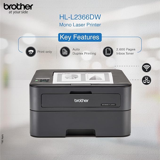 Brother HL-L2366DW Laser Printer