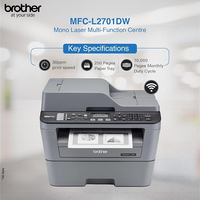 Brother Monochrome Laser Printer