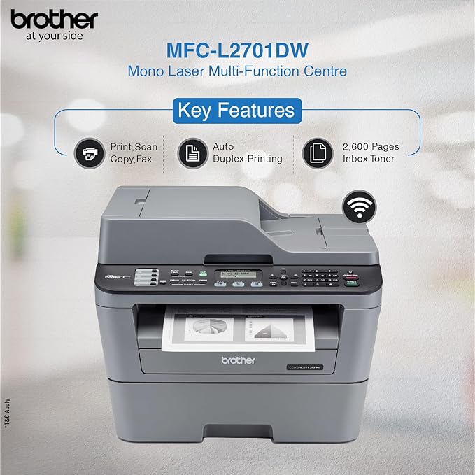 Brother Monochrome Laser Printer