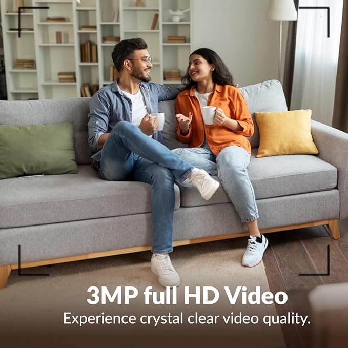 CP PLUS 3 MP Full HD Smart Wi-fi CCTV