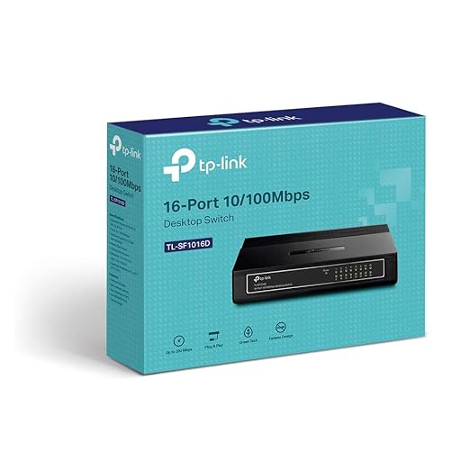 TP-Link 16 Port Fast Ethernet Switch