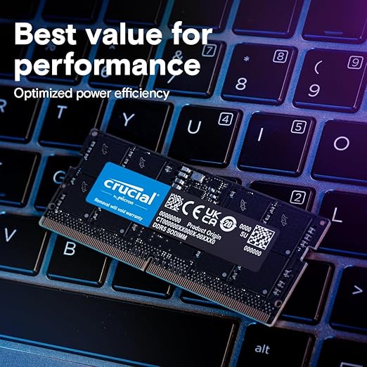 Crucial 16GB RAM DDR5 Laptop