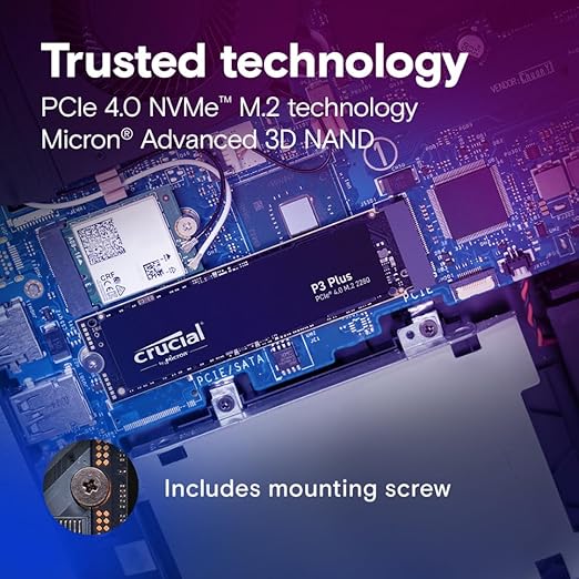 Crucial P3 Plus 1TB SSD